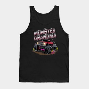 Monster Truck Grandma Monster Truck Are My Jam Truck Lovers Tank Top